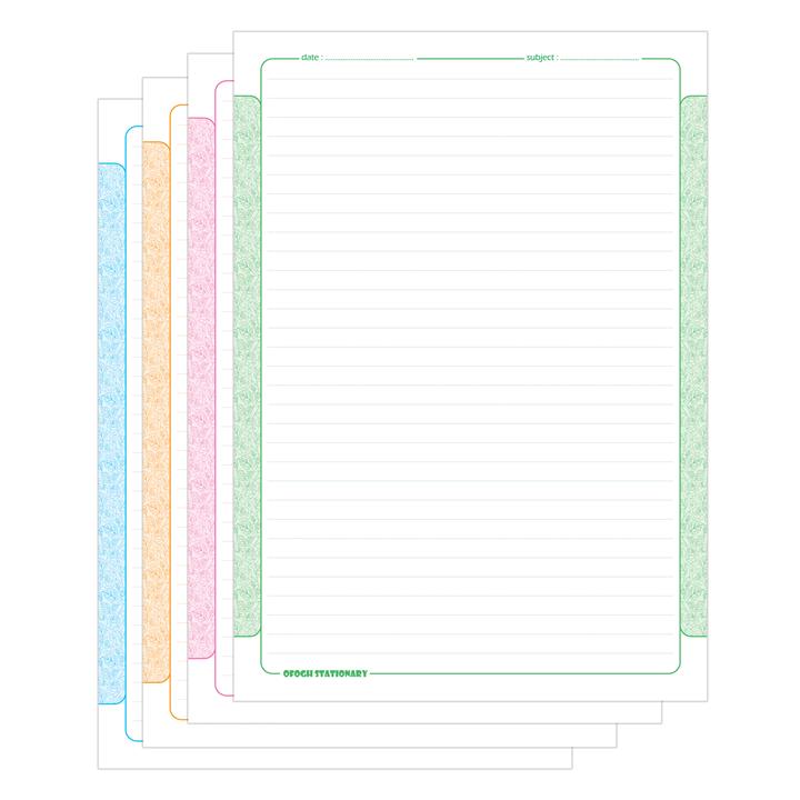 کاغذ A4 افق مدل چهار فصل بسته 40 عددی